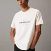 Calvin Klein Ανδρικό T-shirt J30J327086-YAC Antique White