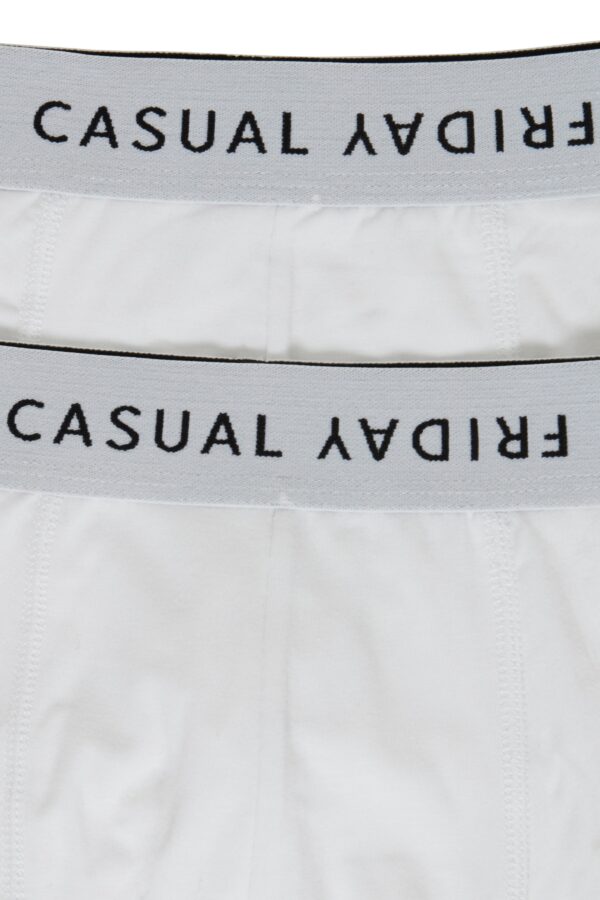 Casual Friday Ανδρικά Εσώρουχα Boxer 2Pack 20503732-110601 Bright White - Image 2