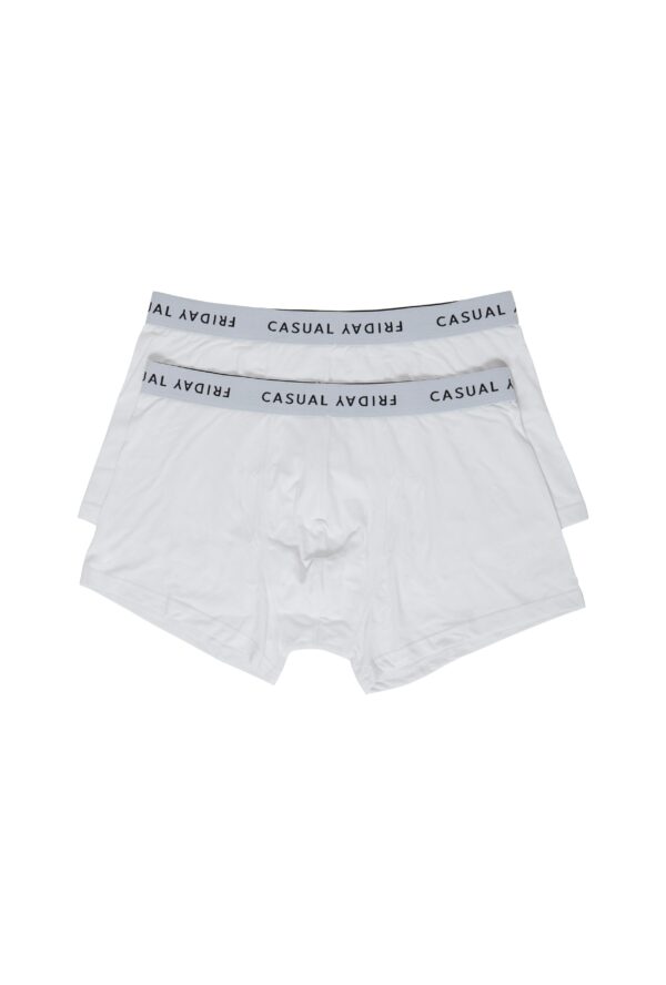 Casual Friday Ανδρικά Εσώρουχα Boxer 2Pack 20503732-110601 Bright White