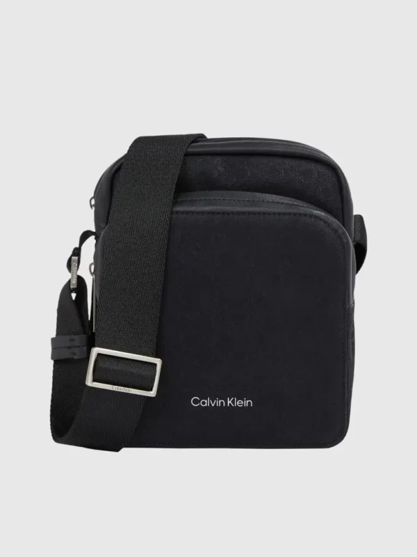 Calvin Klein Ανδρική Τσάντα CK Must Reporter S Mono K50K512743-0GK Twill Mono Black