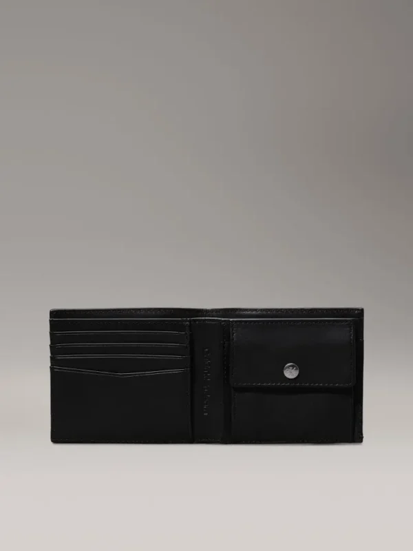 Calvin Klein Πορτοφόλι Monogram Soft Bifold K50K513179-BEH Bifold W/Coin Black - Image 3