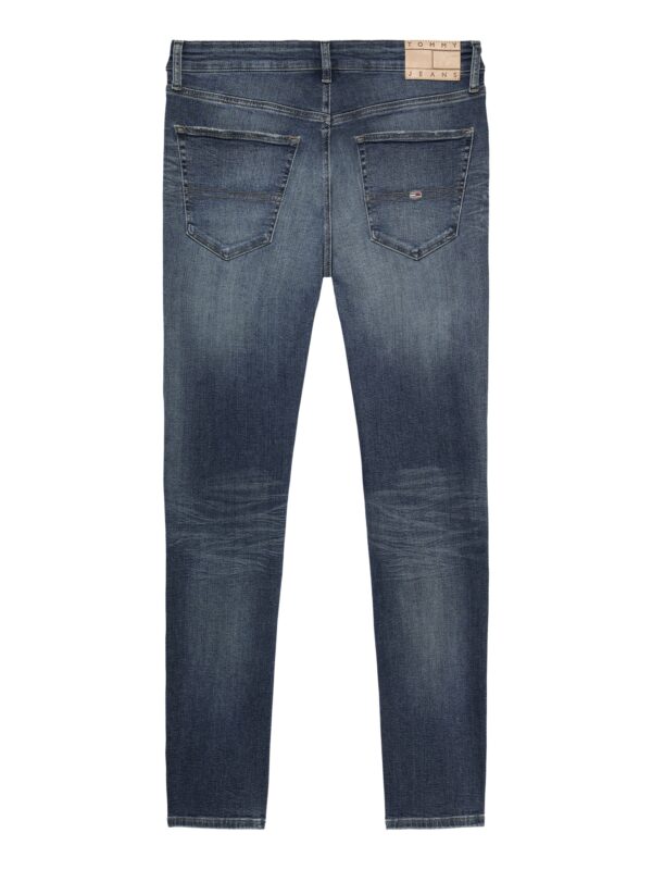 Tommy Jeans Ανδρικό τζιν Scanton Slim DM0DM20554-1BK Denim Dark - Image 6