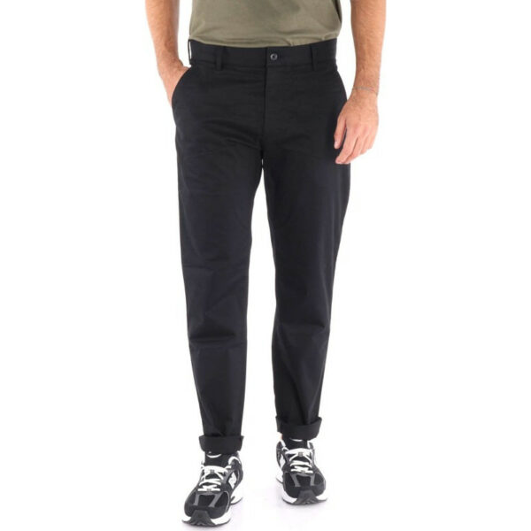 Calvin Klein Παντελόνι Chino Ανδρικό J30J326847-BEH Ck Black