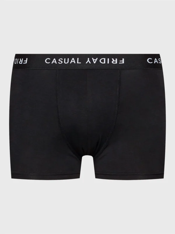 Casual Friday Ανδρικά Εσώρουχα Boxer 2Pack 20503732-194007 Anthracite black - Image 2