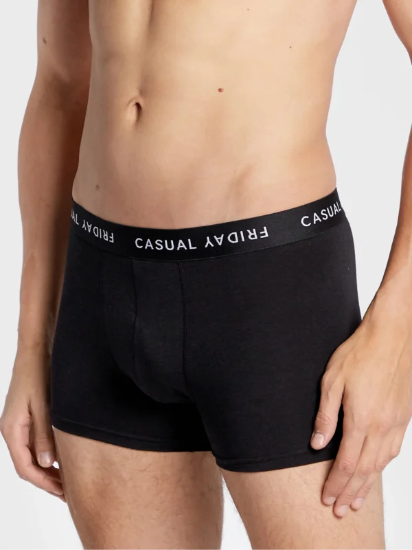 Casual Friday Ανδρικά Εσώρουχα Boxer 2Pack 20503732-194007 Anthracite black - Image 3