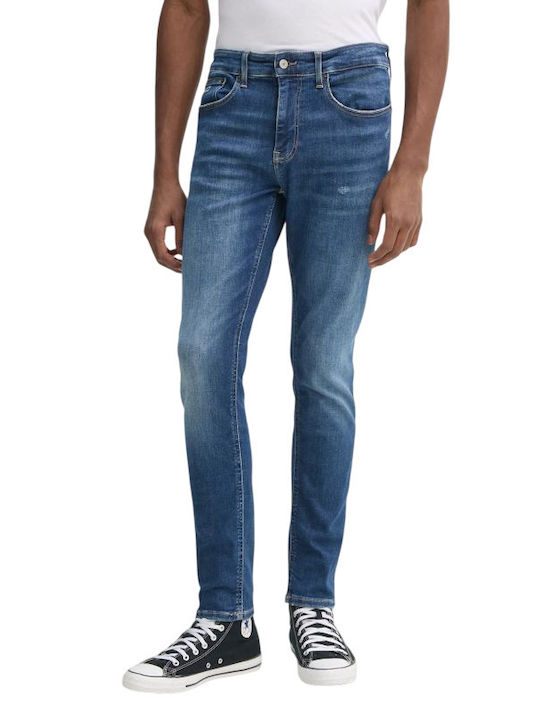 Tommy Jeans Ανδρικό Τζιν Παντελόνι Austin Slim Tprd DM0DM20570-1BK Denim Dark