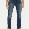 Tommy Jeans Ανδρικό Τζιν Παντελόνι Scanton Slim DM0DM20550-1BK Denim Dark