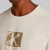 Calvin Klein Jeans Ανδρικό Κοντομάνικο Μπλουζάκι T-shirt J30J327077-PDH Moonbeam - Image 2