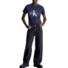 Calvin Klein Jeans Ανδρικό Κοντομάνικο Μπλουζάκι T-shirt J30J320935-CHW Night Sky - Image 4
