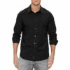 Calvin Klein Slim Stretch Πουκάμισο Μακρυμάνικο Ανδρικό J30J324614-BEH Ck Black