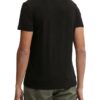 Tommy Hilfiger Ανδρική Κοντομάνικη Μπλούζα T-Shirt Tjm Slim Varsity Pop Tee Ext DM0DM20362-BDS Black - Image 3
