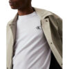 Calvin Klein Jeans Ανδρικό Κοντομάνικο Μπλουζάκι T-shirt J30J314544-YAF Bright White - Image 3