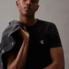 Calvin Klein Jeans Ανδρικό Κοντομάνικο Μπλουζάκι T-shirt J30J314544-BAE Ck Black - Image 5