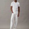 Calvin Klein Jeans Ανδρικό Κοντομάνικο Μπλουζάκι T-shirt J30J314544-YAF Bright White - Image 2