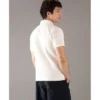 Calvin Klein Jeans Ανδρικό Κοντομάνικο Μπλουζάκι Polo J30J327040-YBI Ivory - Image 2