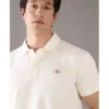 Calvin Klein Jeans Ανδρικό Κοντομάνικο Μπλουζάκι Polo J30J327040-YBI Ivory - Image 4