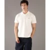 Calvin Klein Jeans Ανδρικό Κοντομάνικο Μπλουζάκι Polo J30J327040-YBI Ivory