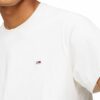Tommy Hilfiger Ανδρική Κοντομάνικη Μπλούζα T-Shirt Tjm Slim Jersey C Neck Ext DM0DM09598-YBR White - Image 2