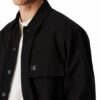 Calvin Klein Πουκάμισο Μακρυμάνικο Ανδρικό J30J326724-BEH Ck Black - Image 4