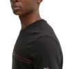 Tommy Jeans Ανδρική Κοντομάνικη Μπλούζα T-shirt Tjm Slim Entry Graphic Tee Ext DM0DM20779-BDS Black - Image 3
