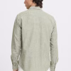 Casual Friday Ανδρικό Πουκάμισο CFandre Ls Wide Stipe Linen M 20505372-180523 Winter Moss - Image 2