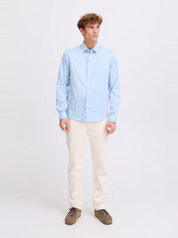 Casual Friday Ανδρικό Πουκάμισο CFgriffin 0201 Ls Aop Small Do 20505437-144121 Blauw - Image 3