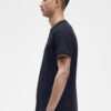 Fred Perry Ανδρική Κοντομάνικη Μπλούζα T-shirt Twin Tipped M1588-M68 Navy / Dark Caramel - Image 2