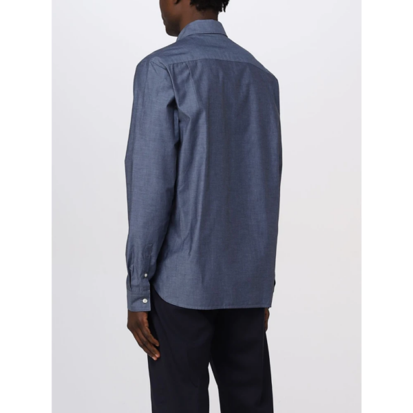 Fred Perry Ανδρικό Πουκάμισο Button Down Collar Shirt M5650-111 Mid Blue - Image 3