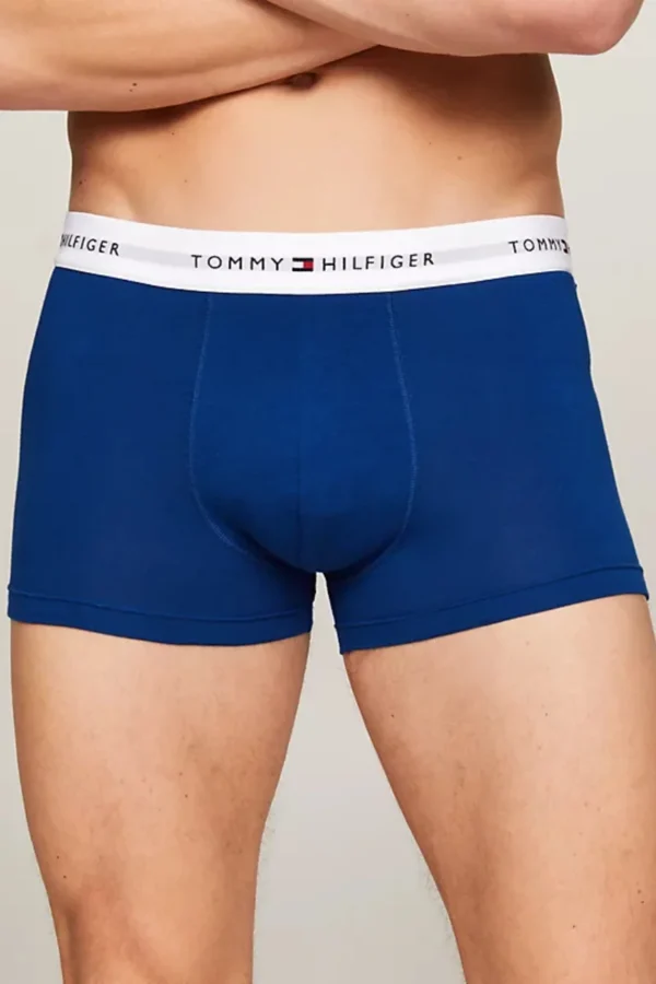 Tommy Jeans Ανδρικά Εσώρουχα 3p Trunk UM0UM02761-0XY Hunter-Stonewash Gr-Des Sky - Image 6