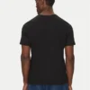 Calvin Klein Jeans Ss Smooth Cttn Solid Vneck Tee LV040HM298-UB1 Black - Image 2