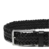 Calvin Klein Ανδρική Ζώνη Ck Casual Elongated Braided 35mm K50K512655-BEH Black Braided - Image 3