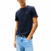 Tommy Jeans Ανδρικές Κοντομάνικες Μπλούζες T-shirts Tjm Xslim 2pack Jersey Tee Ext DM0DM20687-0XY Black/ Dark Night Navy - Image 2