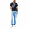 Tommy Jeans Ανδρικές Κοντομάνικες Μπλούζες T-shirts Tjm Xslim 2pack Jersey Tee Ext DM0DM20687-0XY Black/ Dark Night Navy - Image 5