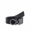 Calvin Klein Jeans Ζώνη Ανδρική Adj/Rev Ck Metal Bombe Pb 35mm K50K510354-BAX Ck Black/ Dk Brown