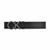 Calvin Klein Jeans Ζώνη Ανδρική Adj/Rev Ck Metal Bombe Pb 35mm K50K510354-BAX Ck Black/ Dk Brown - Image 3