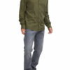 Casual Friday Ανδρικό Πουκάμισο CFanton 0053 Cc Ls Linen Mix S 20504578-180523 Κhaki - Image 3