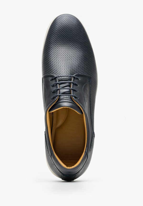Boss Shoes Ανδρικά Παπούτσια Oxfords & Loafers B201 Navy Del Piero - Image 4