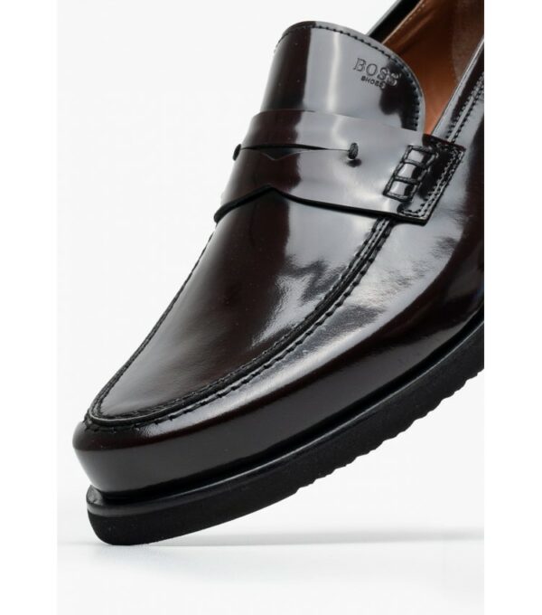 Boss Shoes Ανδρικά Παπούτσια Oxfords & Loafers Men Moccasins B7745 Bordo Florenti - Image 6