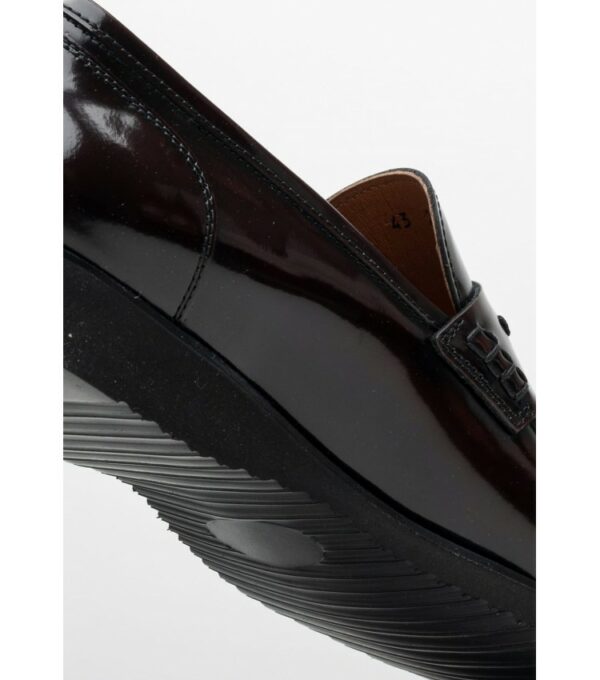 Boss Shoes Ανδρικά Παπούτσια Oxfords & Loafers Men Moccasins B7745 Bordo Florenti - Image 5