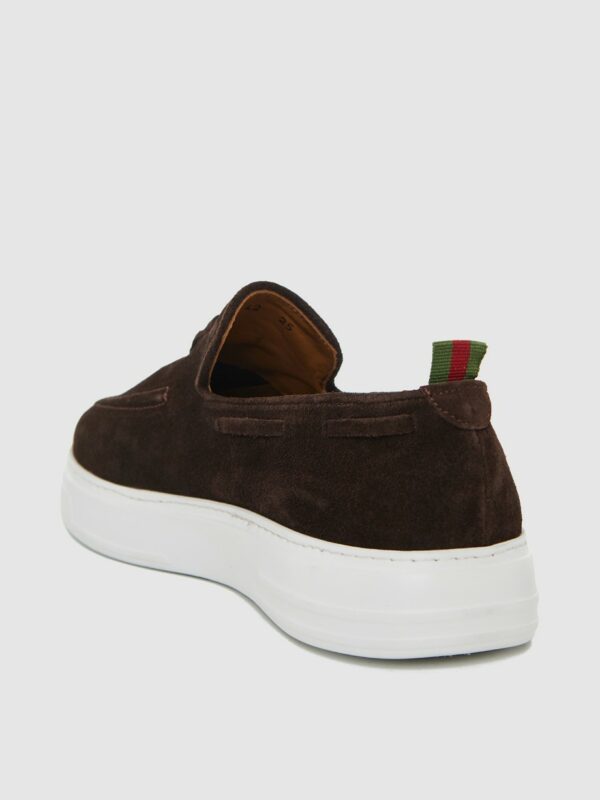 Boss Shoes Ανδρικά Casual Παπούτσια B7686-SUE Brown Suede - Image 3