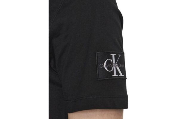 Calvin Klein Jeans Ανδρικό Κοντομάνικο T-shirt J30J323484-BEH Ck Black - Image 3