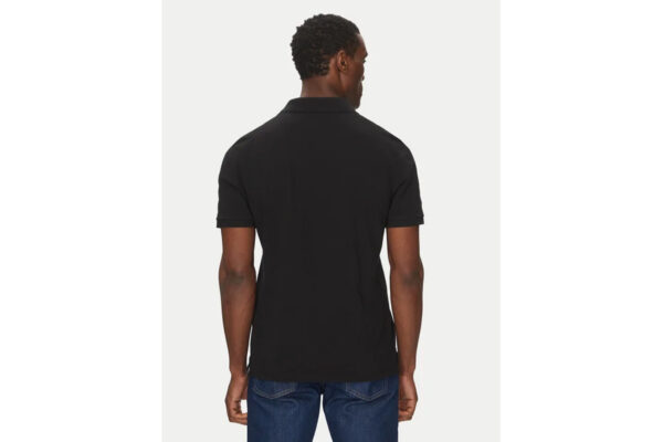 Calvin Klein Jeans Ανδρικό Κοντομάνικο Μπλουζάκι Με Γιακά Polo LV040EM269-UB1 Black - Image 2