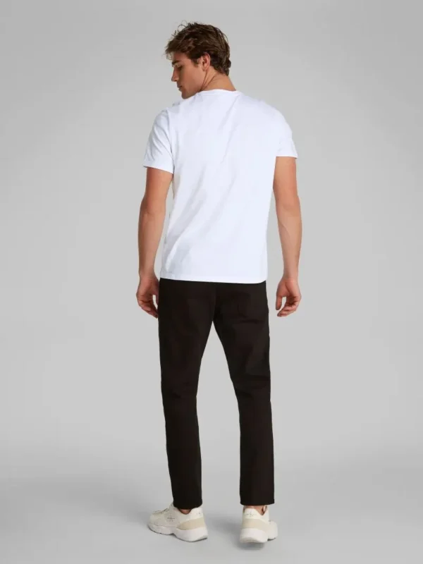 Calvin Klein Jeans Ανδρικό Κοντομάνικο Μπλουζάκι T-shirt LV040HM265-YAA Brilliant White - Image 2
