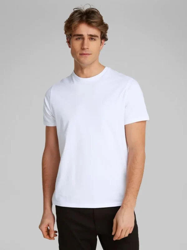 Calvin Klein Jeans Ανδρικό Κοντομάνικο Μπλουζάκι T-shirt LV040HM265-YAA Brilliant White