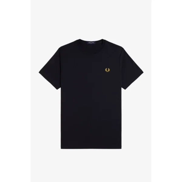 Fred Perry Ανδρική Κοντομάνικη Μπλούζα T-shirt Crew Neck M1600-W75 Crew Neck - Image 4