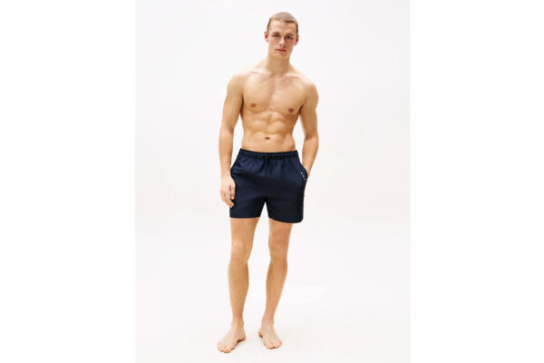 Tommy Jeans Μαγιό Σορτς Ανδρικό Medium Drawstring UM0UM03258-DW5 Desert Sky