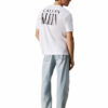 Calvin Klein Jeans Ανδρικό Κοντομάνικο Μπλουζάκι T-shirt J30J327473-YAF Bright White - Image 2