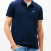 Tommy Jeans Ανδρικές Κοντομάνικες Μπλούζες Polo Tjm Slim Placket Polo Ext DM0DM20676-C1G Dark Night Navy
