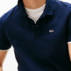 Tommy Jeans Ανδρικές Κοντομάνικες Μπλούζες Polo Tjm Slim Placket Polo Ext DM0DM20676-C1G Dark Night Navy - Image 3