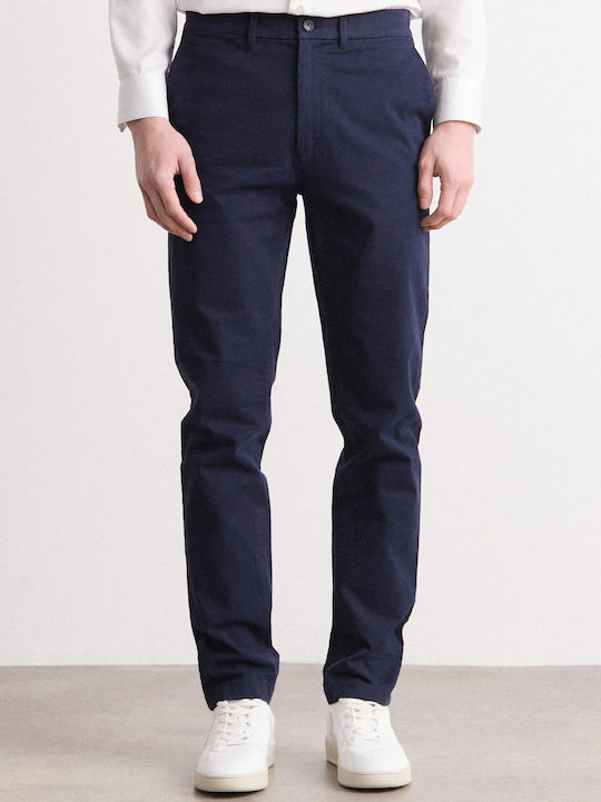 Calvin Klein Ανδρικό Παντελόνι Chino LV040EM628-PPK Ink